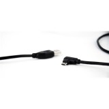 Gembird double-sided right angle microusb 1,8m blister cable black ccb-usb2-ammdm90-6