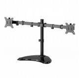 Gembird Dual monitor desk stand 13”-32” Black MS-D2ST-02