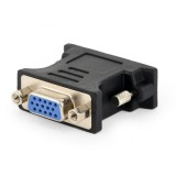 Gembird DVI-I (Dual Link) - VGA Black adapter A-DVI-VGA-BK