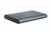 Gembird E2-U3S-6-GR USB3.1 Enclosure Aluminium with USB Type-C Grey EE2-U3S-6-GR