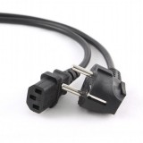 Gembird Hálózati tápkábel 1,8m Black PC-186-VDE