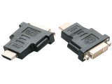 Gembird HDMI dugó - DVI-I aljzat átalakító adapter (A-HDMI-DVI-3)