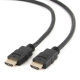Gembird HDMI V1.4 apa-apa kábel aranyozott csatlakozóval, 1m, bulk csomagolás