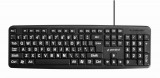Gembird KB-US-103 billentyűzet USB QWERTY Amerikai angol Fekete