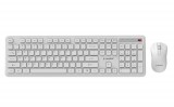 Gembird KBS-WPS-01 Slim Pro Business Wireless Keyboard Combo White US KBS-WPS-01-W