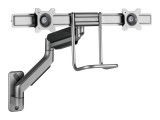 Gembird Laikiklis Adjustable wall 2-display mounting arm 17-32inch iki 8kg