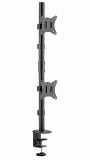 Gembird MA-D2-02 asztali TV konzol 81,3 cm (32") Fekete