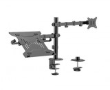 Gembird MA-DA-03 asztali TV konzol 81,3 cm (32") Fekete