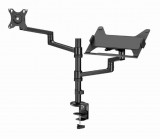 Gembird MA-DA-04 asztali TV konzol 81,3 cm (32") Fekete