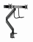Gembird MA-DA2-04 asztali TV konzol 81,3 cm (32") Fekete