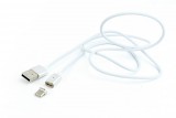 Gembird Magnetic USB Type-C cable, silver, 1m CC-USB2-AMUCMM-1M