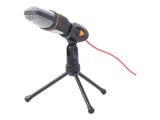 GEMBIRD MIC-D-03 Gembird Desktop microphone with a tripod, MIC-D-03, black