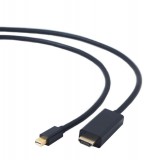 Gembird mini DisplayPort 1.2 - HDMI 4K 30Hz kábel 1.8m (CC-mDP-HDMI-6)