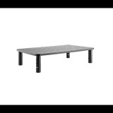 Gembird MS-TABLE-01 Monitorállvány - Fekete (MS-TABLE-01)