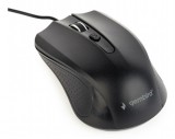 Gembird MUS-4B-01L egér Irodai Kétkezes USB A típus Optikai 1200 DPI