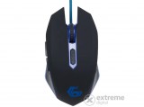 Gembird MUSG-001-B gamer egér, fekete/kék