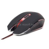 Gembird MUSG-001-R optikai Gamer fekete-piros egér (MUSG-001-R)