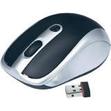 Gembird MUSW-002 USB optikai egér fekete-ezüst