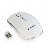 Gembird MUSW-4B-01-W cordless optikai egér (USB, fehér)