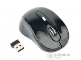 Gembird MUSW-6B-01 optikai vezeték nélküli egér, fekete