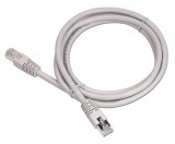 Gembird patchcord RJ45, cat. 6, FTP, LSZH jacket, CU, 2m, gray PP6-LSZHCU-2M