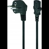Gembird PC-186-1M Power cord (C13) 1m Black ( )