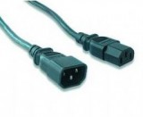 Gembird PC-189-VDE-3M tápkábel Fekete C14 csatlakozó