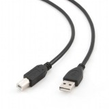 Gembird Premium quality USB 2.0 A-plug B-plug cable 3m Black CCF-USB2-AMBM-10