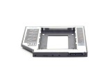 Gembird Slim tartó keret SATA  2,5'' drive to 5.25'' bay, 12mm MF-95-02
