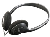 Gembird stereo headphones with volume control, black MHP-123