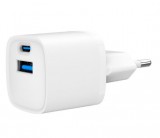Gembird TA-UC-PDQC20-W-01 mobiltelefon töltő Okostelefon, Okosóra, Táblagép Fehér Váltakozó áram Gyorstöltés Beltéri