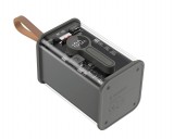 Gembird Transparent QC3.0 Quick Charging 18000mAh Powerbank Black PB18-TQC3-01