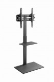 Gembird TVS-55T-02 TV floor stand 32"-55" Black