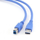 Gembird USB 3.0 A- B kábel, 1.8m,