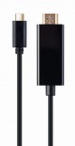 Gembird USB C HDMI 1.4 4K 30Hz kábel 2m (A-CM-HDMIM-01)