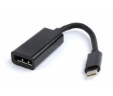 Gembird USB-C to DisplayPort adapter, black