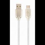 Gembird USB Type-C - USB-A adat- és töltőkábel 1m fehér (CC-USB2R-AMCM-1M-W) (CC-USB2R-AMCM-1M-W) - Adatkábel