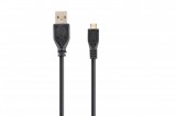 Gembird USB2.0 A-microUSB 0,3m Black CCP-MUSB2-AMBM-0.3M