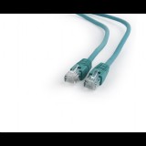 Gembird UTP CAT6 patch kábel 0.25m zöld  (PP6U-0.25M/G) (PP6U-0.25M/G) - UTP