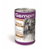 Gemon Medium Adult kutyakonzerv - csirke, pulyka 1250 g