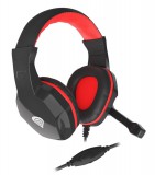 Genesis Argon 100 Mikrofonos gamer fejhallgató, fekete-piros
