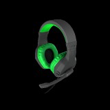 Genesis Argon 200 mikrofonos fejhallgató (fekete-zöld)