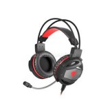 GENESIS Gamer fejhallgató NEON 350 Illuminated Vibration fekete (NSG-0943)