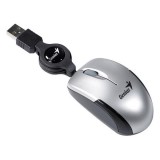 GENESIS Genius Traveler Micro V2 optikai egér (USB, ezüst)