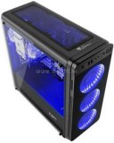 GENESIS IRID 300 Fekete (Táp nélküli) ablakos mATX ház (NPC-1132)