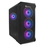 Genesis Irid 503 ARGB Micro Tower PC ház, fekete