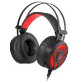 Genesis Neon 360 Gamer Sztereo fejhallgató, világítás, fekete