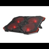 Genesis Oxid 260 Laptop hűtőpad 15.6"-17.3" fekete (NHG-2075)