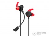 Genesis Oxygen 400 gamer mikrofonos fülhallgató, fekete/piros