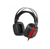 Genesis Radon 720 Gamer mikrofonos fejhallgató, Virtual 7.1, fekete-piros